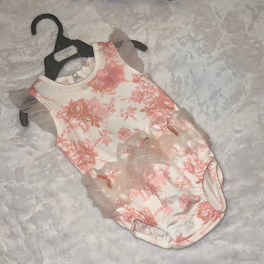 Floral Bodysuit for Baby Girl